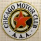 30in SSP Chicago Motor Club Replica Adv Sign