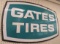 4ft Vintage SST Gates Tires Adv Sign