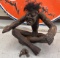 Lot Of Hand Carved African Tribal Statues