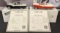 Danbury Mint 1956 Ford Fairlane Sunliner & 1955 Ford Crown Victoria Replica Vehicles
