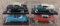 (4) Chevrolet Bel Air Die Cast Model Cars