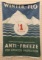 Vintage Winter-Flo Anti-Freeze Cloth Adv Banner