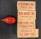 (4) Antique Red Comet Automatic Fire Extinguishers w/ Boxes