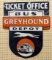 SSP Greyhound Bus Depot Ticket Office Replica Sign