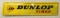 5ft Vintage SST Dunlop Tires Embossed Adv Sign