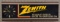 Vintage Zenith Lighted Advertising Clock