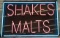 Custom Shakes & Malts Neon Sign
