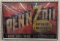 Early Pennzoil Motor Oil Cardboard Sign