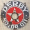Vintage DSP Derby Motor Oil Adv Sign