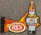 DSP Rex Spark Plugs Replica Flange Sign