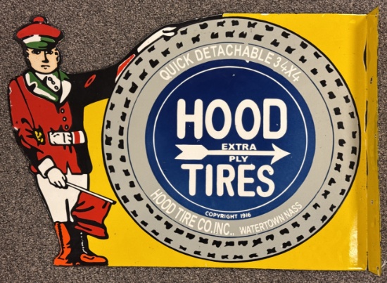 DSP Replica Hood Tires Flange Sign