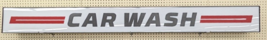 Over 7ft Lighted Car Wash Sign
