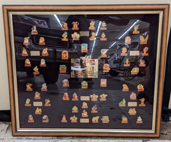 1986 Disney Coca-Cola 15th Birthday 60 Pin Set In Box