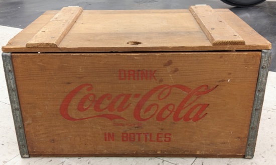Wooden Coca-Cola Soda Crate