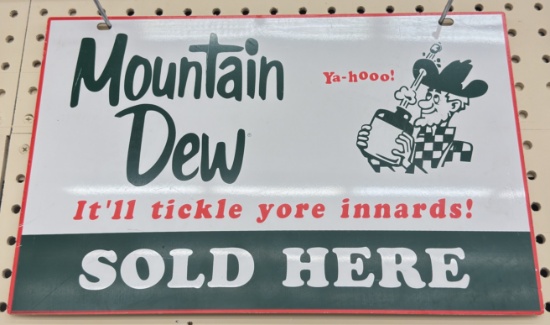 SST Mountain Dew Replica Sign