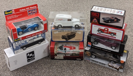 Group of Various Brand Die Cast Model Cars