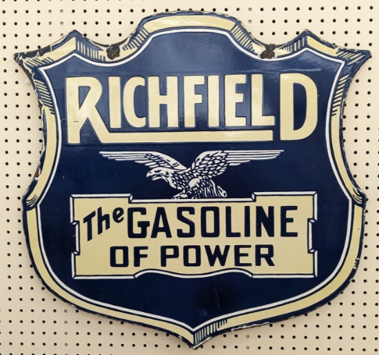 DSP Richfield Gasoline Shield Modern Sign