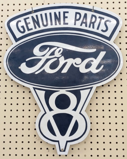 DSP Ford V8 Replica DEAR Advertising Sign