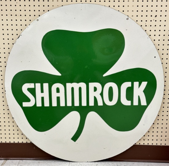 3ft DSP Shamrock Gasoline Replica Adv Sign
