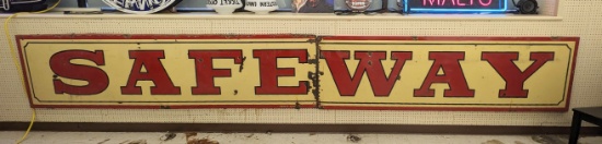 18ft Vintage SSP Safeway Store 2-Piece Adv Sign