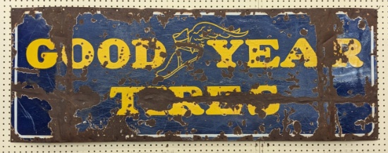 Vintage SSP Goodyear Tires Advertising Sign