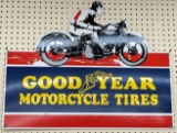 SSP Goodyear Motorcycle Tires Replica Sign
