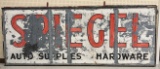 Large Early SST Spiegel Auto Supplies Sign 117x45