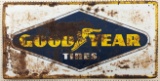 5ft Vintage SST Goodyear Tires Embossed Adv Sign