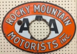 Vintage DSP Rocky Mountain AAA Motorists Sign