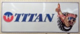 5ft SST Titan The Grizz Tires Embossed Sign
