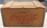 Wooden Coca-Cola Soda Crate