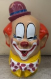 Vintage Carnival Windy The Clown Helium Tank Cover