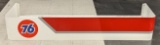 4-1/2ft Union 76 Service Station Metal Topper Sign