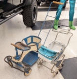 Vintage Taylor Tot Baby Stroller and Doll Pram
