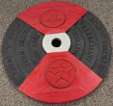 Cast Iron Texaco Lollipop Advertising Sign Base