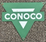 Vintage SSP CONOCO Gas Pump Plate Sign