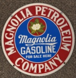 SSP Replica Magnolia Petroleum Company Gas Pump Plate