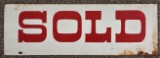 Vintage DST Sold Sign