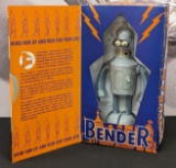 John DiMaggio Signed Futurama Bender Action Toy