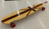 Inlayed Wood Long Board