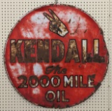 3ft Vintage DST Kendall Motor Oil Sign