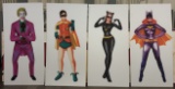 Lot Of Life Size 1960s Batman Character Signs