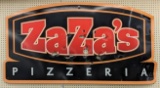 6ft SST ZazaÕs Pizzeria Advertising Sign