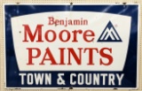 6ft Vintage SSP Benjamin Moore Paints Sign
