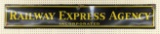 6ft Vintage SSP Railway Express Agency Sign