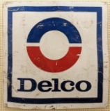 5ft Vintage SST Delco Advertising Sign