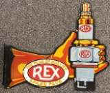DSP Rex Spark Plugs Replica Flange Sign
