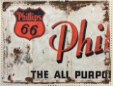 Vintage SST Phillips 66 Philgas Partial Sign