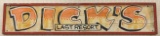 10ft SSW DickÕs Last Resort Restaurant Sign
