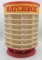 Vintage Matchbox Rotary Store Display Case.